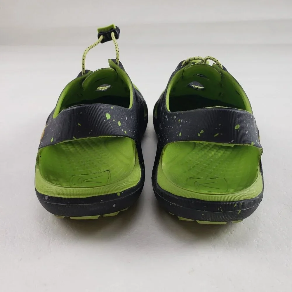 Keen Rio Water Sandal Kids 4 Black Water Hiking Outdoor Hybrid Closed Toe Shoe